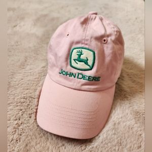 Pink John Deere hat